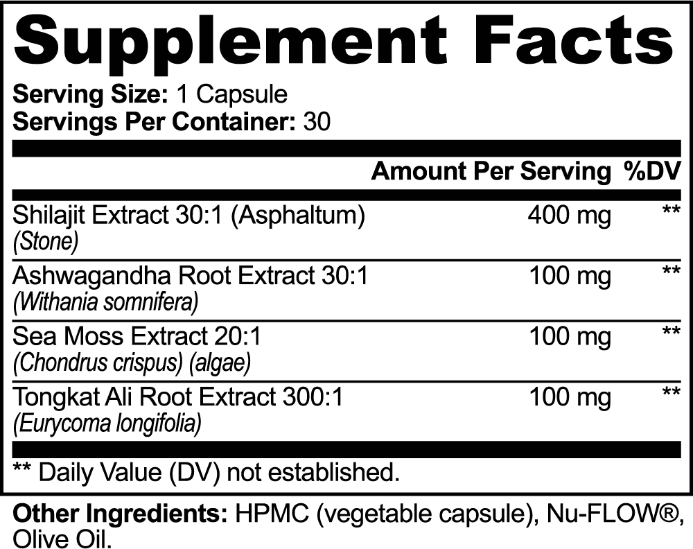 Shilajit Adaptogen Complex™