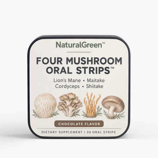 FOUR MUSHROOM ORAL STRIPS