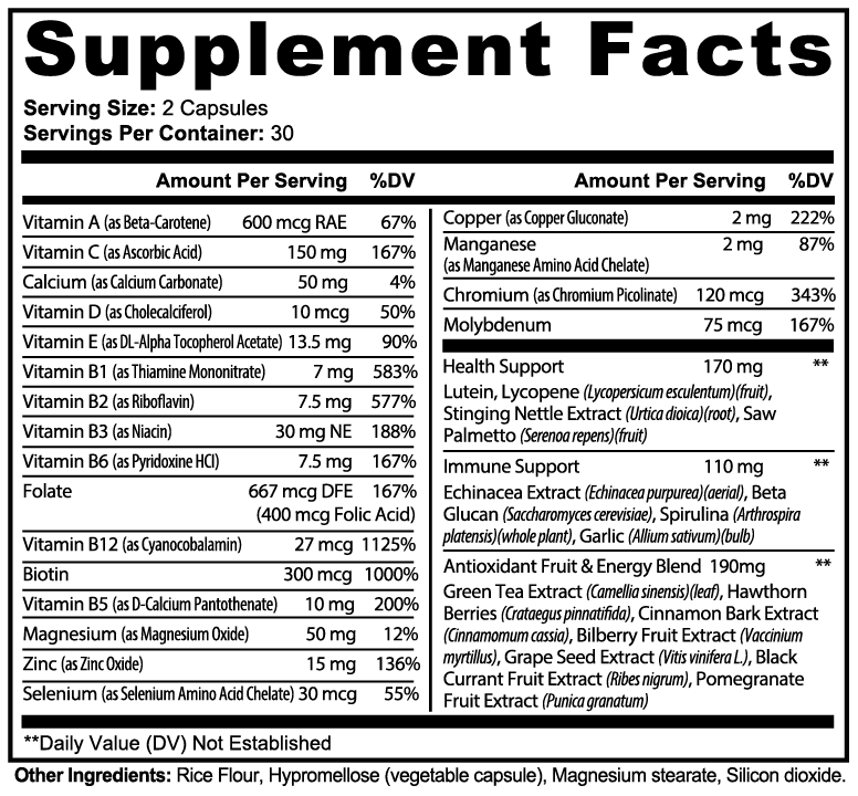 Multivitamínico Diario para Hombres™